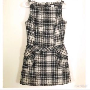 Vintage Plaid mini dress with pockets